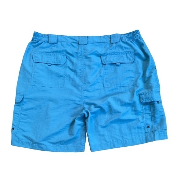 Reel Legends Performance Outfitters Blue Cargo Shorts Sz.‎ 2XL - Picture 7 of 10